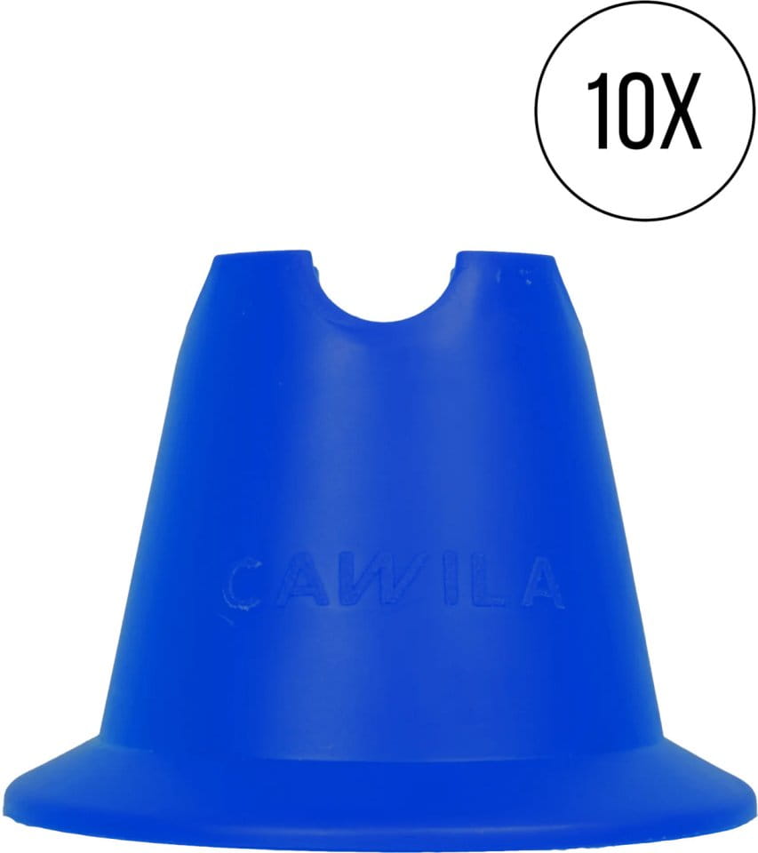 Training cones Cawila Mini-Pylone 10er Set Blau