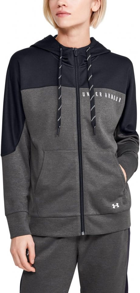 Hooded sweatshirt Under Armour Recover Knit FZ Hoodie