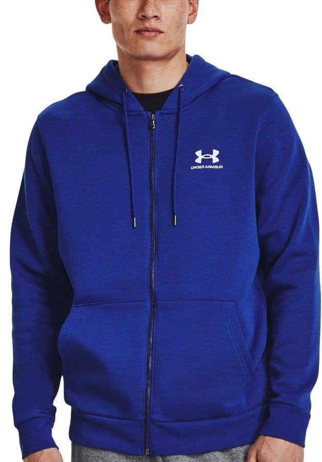 Hooded sweatshirt Under Armour UA Essential Fleece FZ Hood-BLU