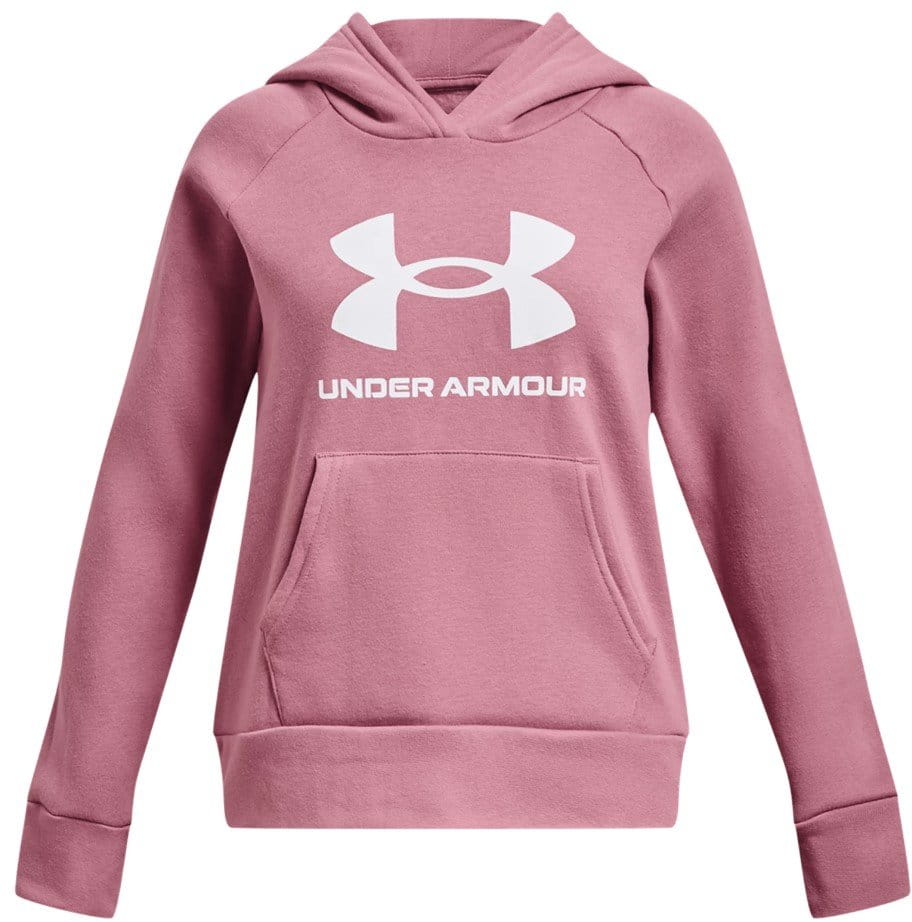 Hooded sweatshirt Under Armour UA Rival Fleece BL Hoodie-PNK