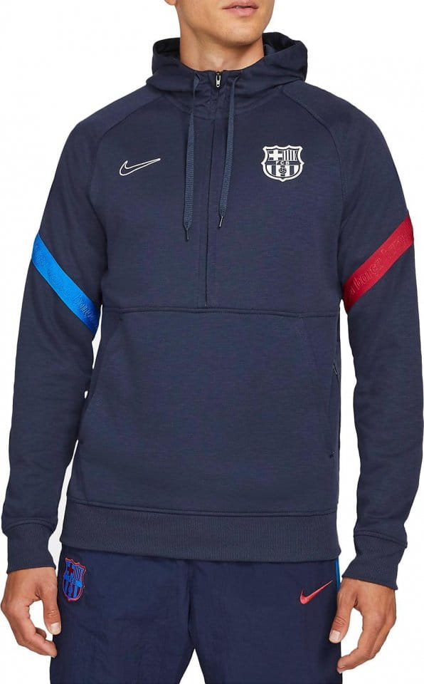Hooded sweatshirt Nike FCB M NK TRAVEL FLC HOODIE HZ 2021/22