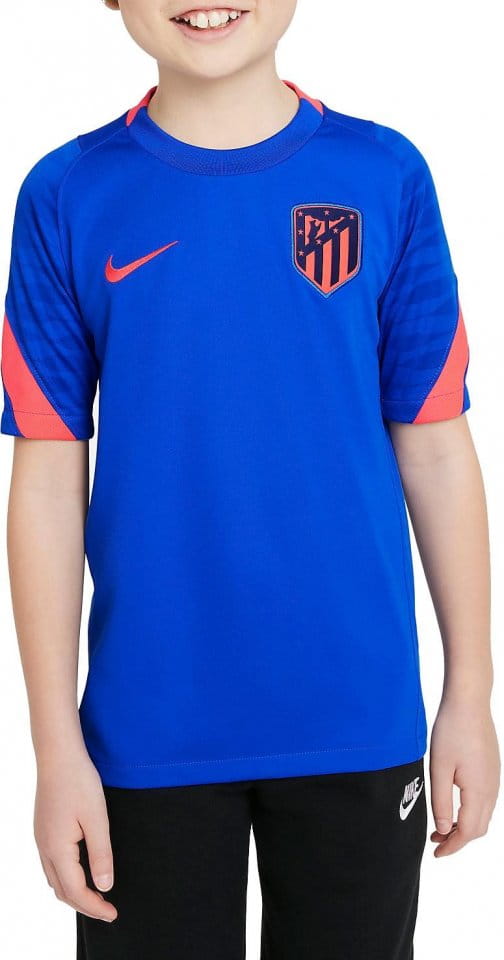 T-shirt Nike Atlético Madrid Strike Big Kids Dri-FIT Short-Sleeve Soccer Top