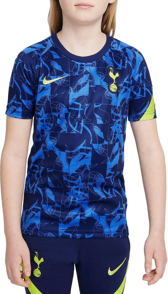T-shirt Nike Tottenham Hotspur Big Kids Pre-Match Short-Sleeve Soccer Top