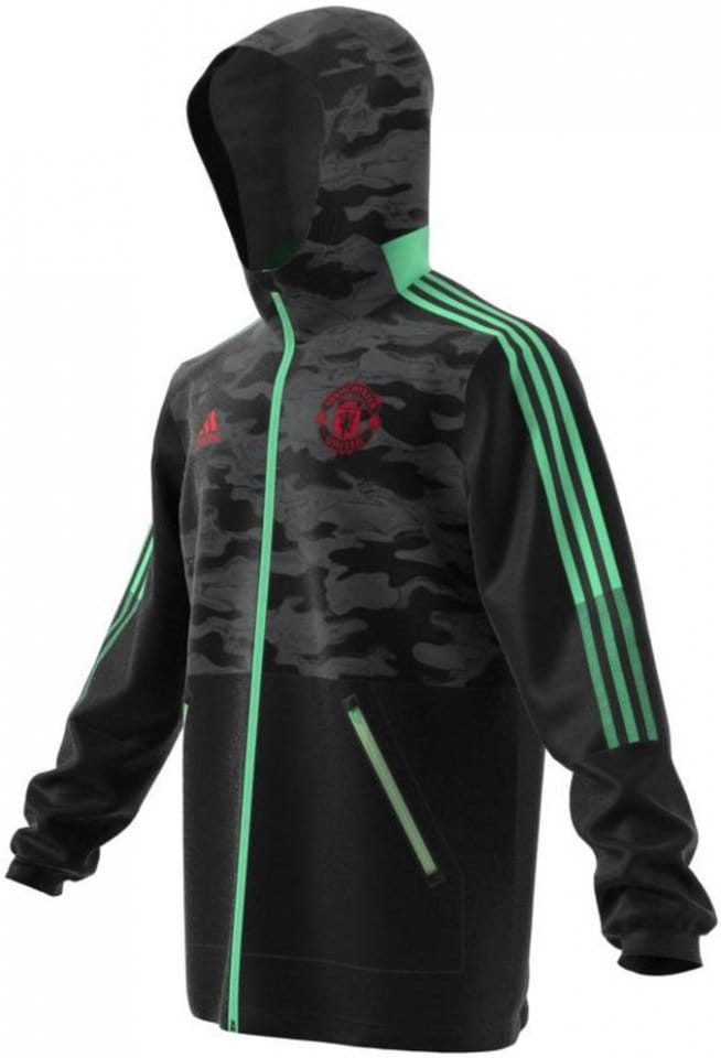 Hooded sweatshirt adidas MUFC WINDBRK