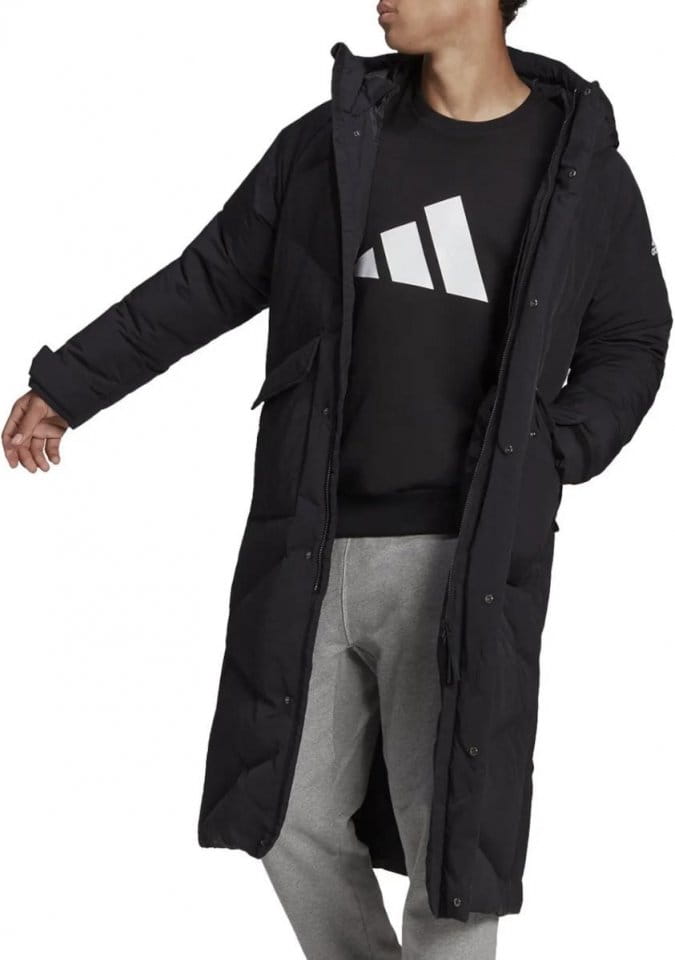 Hooded jacket adidas Terrex BIG BAFFLE COAT