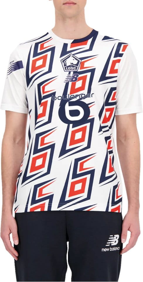 T-shirt New Balance LOSC Lille Prematch Shirt 2023/24